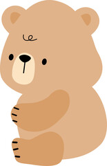 Cute Kawaii Bear Illustration Adorable Cartoon Bear Characters