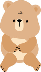 Cute Kawaii Bear Illustration Adorable Cartoon Bear Characters