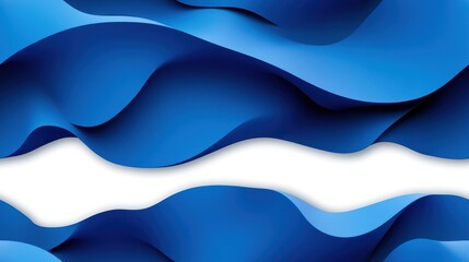 seamless pattern, Abstract blue striped pattern with varying widths and shades, resembling waves or flowing water