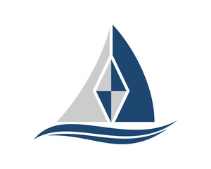 sailing vector illustration