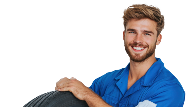 Mechanic inspects and maintains cars.