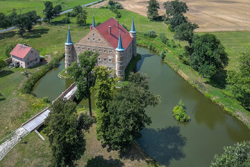Piotrowice Swidnickie - Renaissance defensive manor house, Poland. © Senatorek