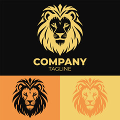  lion logo with several color variants