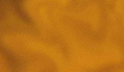 Grainy texture and golden color abstract background