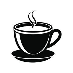 coffee cup on white background.eps