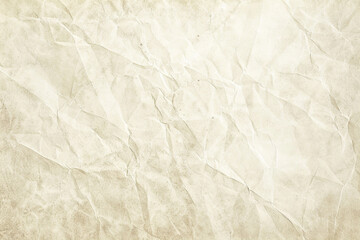 Fototapeta premium Beautiful texture old crumpled paper, design abstract background