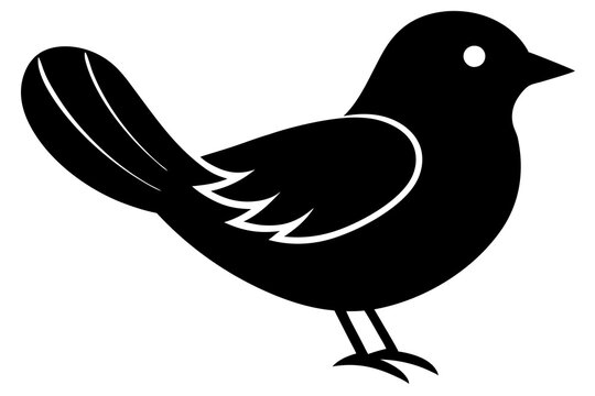 recommend clip art: Love Birds Silhouette Clip Art Vector illustration on a White Background