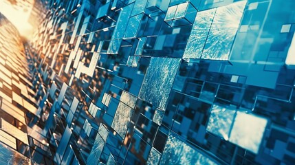 Technology inspired background