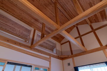 天然素材を使った美しい戸建て住宅	