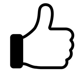 シンプルないいねアイコン