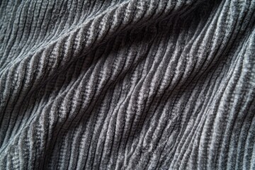 Fototapeta premium Gray Sweater Close-Up