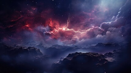 beautiful space, galaxy background