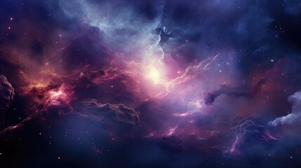 Obraz premium beautiful space, galaxy background
