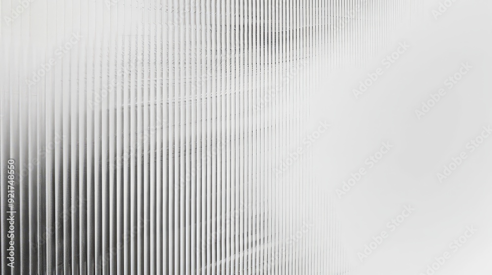 Poster a minimalist line pattern showcasing a network of fine, parallel lines running horizontally across t