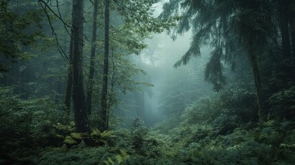 Fototapeta premium Enchanted Forest Path