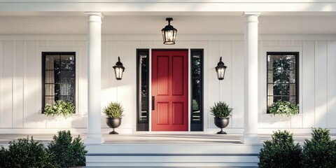 White House Front Door