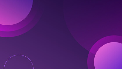 Minimal purple geometric background. Dynamic shapes composition. Vector illustration