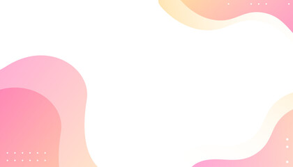 Abstract pink background. Fluid shapes composition. Vector illustration