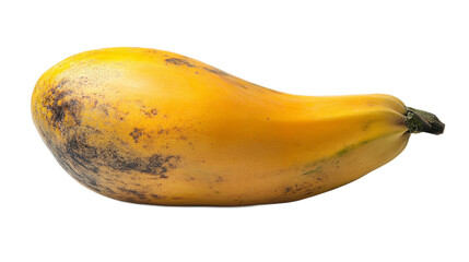 Ripe Overripe Banana Isolated