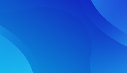 Abstract blue wave background. Fluid composition of shapes. Vector illustration