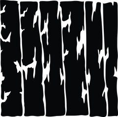wooden texture in black and white vector