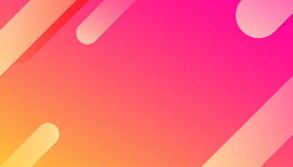 pink color background. Dynamic shapes composition. Eps10 vector