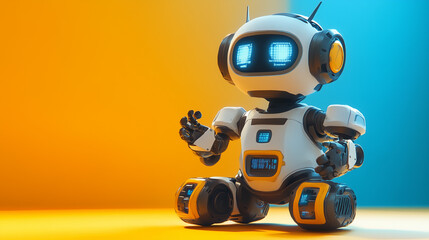 AI-Powered Educational Robot Teaching Children Coding and STEM Skills