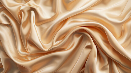 Obraz premium Elegant Silk Fabric Backgrounds with Luxurious Drapes