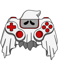 Halloween Game controller Ghost PNG