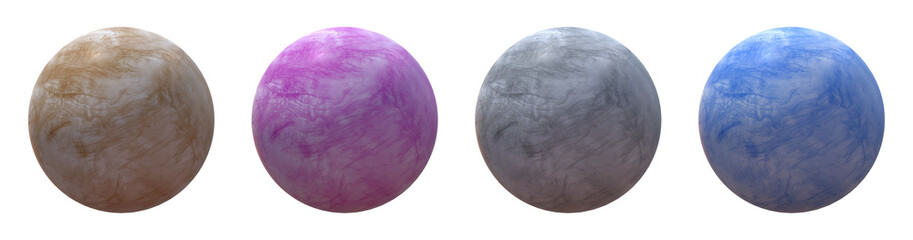 set of planets transparent png