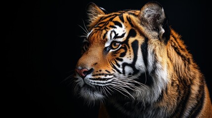 Fototapeta premium Closeup of a Tiger's Face.