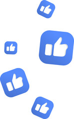 Fototapeta premium Social Media Reaction