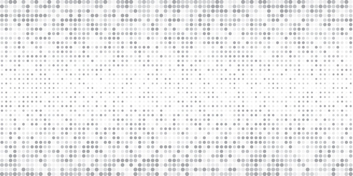 Abstract technology background. Geometric white and grey dotted halftone wallpaper business concept.