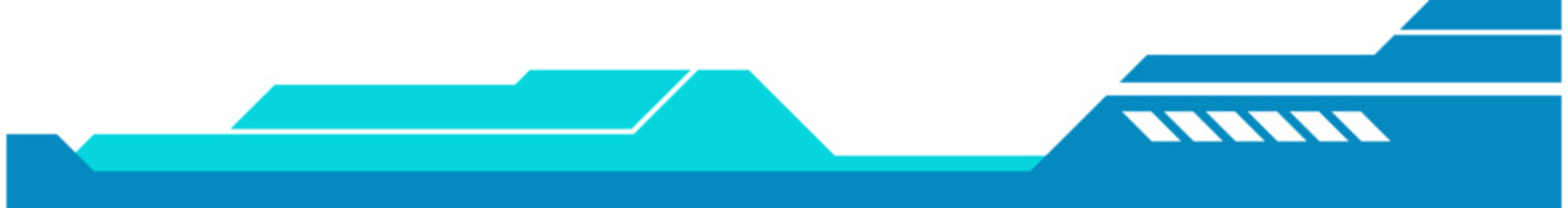 Futuristic Tech Footer