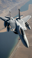 f 16 fighter jet is air force