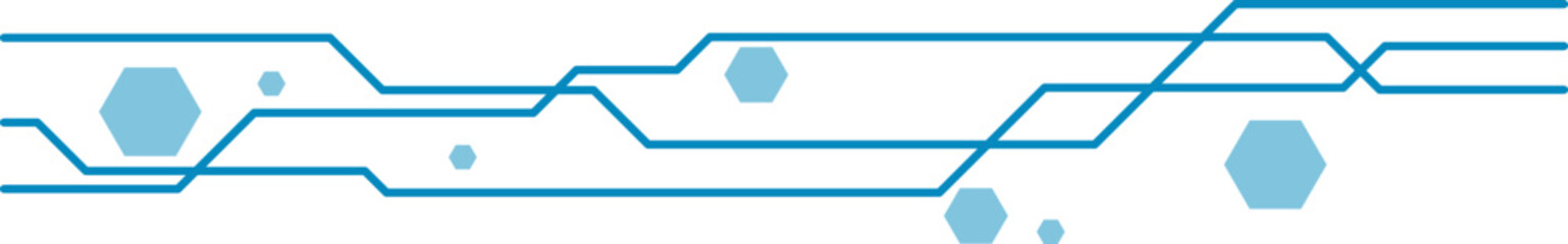 Obraz premium Futuristic Cyberpunk Lines