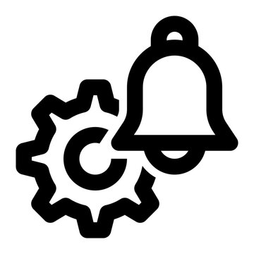 recommend clip art: notification setting, alarm setting, alarm setup, reminder setting, alarm, notifications, bell outline icon