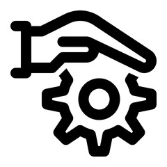 under control, control, controlling, setting, configuration, engineering outline icon