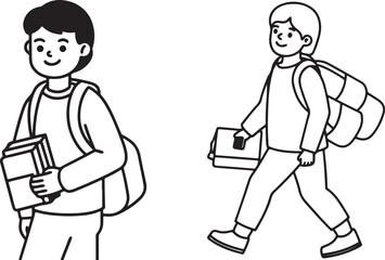 business man and woman