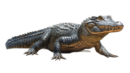 Fototapeta premium American Alligator Walking On