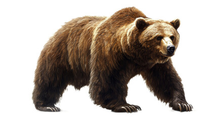 Obraz premium Majestic Brown Bear Standing