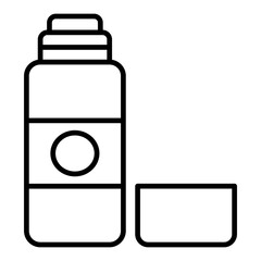 Obraz premium Thermos Icon