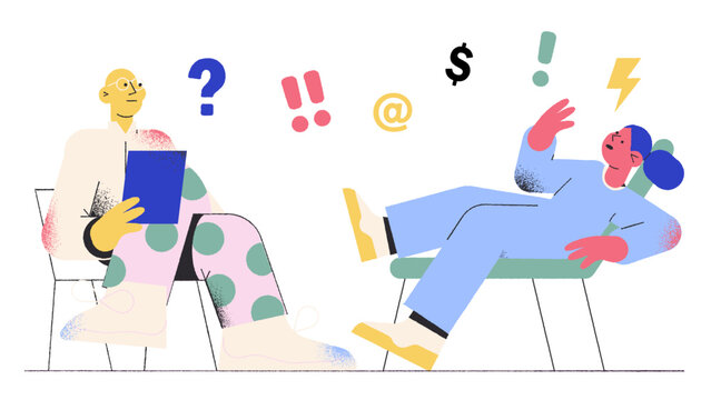 At the psychologist’s