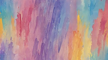 Fototapeta premium Vibrant Watercolor Abstract Background - A stunning blend of pastel colors in a watercolor style, perfect for artistic projects or digital designs