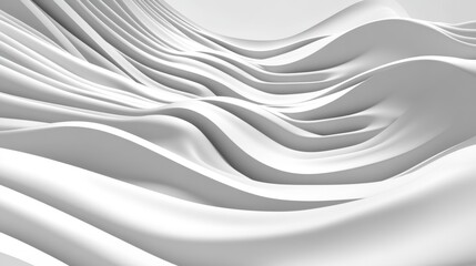 Obraz premium Abstract wave with particles and smoke on a grey tech background. Geometric background communication network.