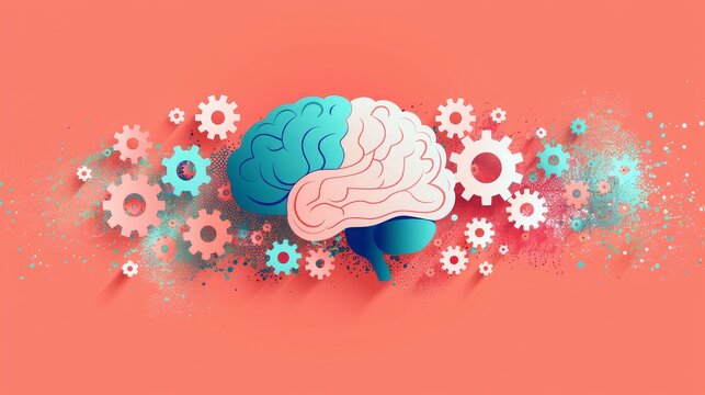 brain clip art , gears clip art , cogs clip art , brain and gears , clip art for innovative thinking, clip art for problem solving
