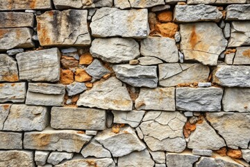 Obraz premium Rough Stone Wall Texture Background.