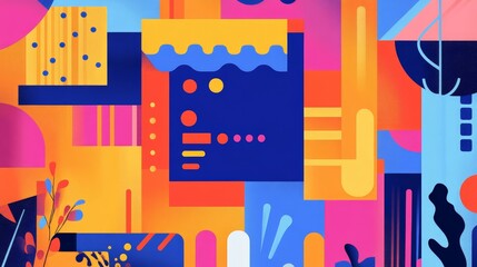 A bold banner for a clearance sale, featuring bright colors and large text. The design uses eye-catching graphics and a clear call-to-action to highlight the incredible discounts available