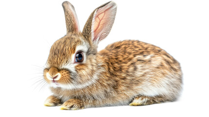 Obraz premium Adorable Brown Rabbit With