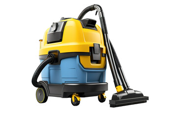 Obraz premium Efficient Cleaning Solution in a Brightly Colored Workshop for Home Improvement Projects on White or PNG Transparent Background.